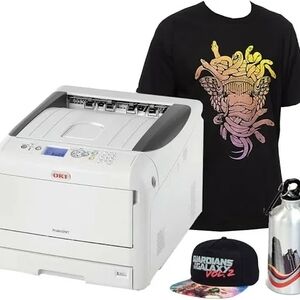 White Desktop Color Printer - White